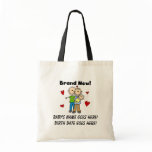 Customizable Brand New Baby Tote Bag