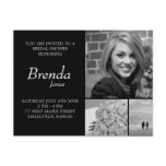 Customizable Bridal Shower Postcard