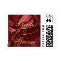 Customizable Bride & Groom Postage postage