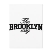 Customizable Brooklyn Postcard