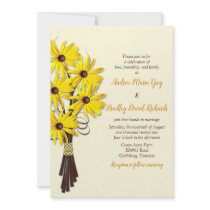 Customizable Brown-Eyed Susan Invitation