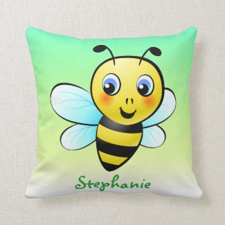 Customizable Bumblebee Pillow