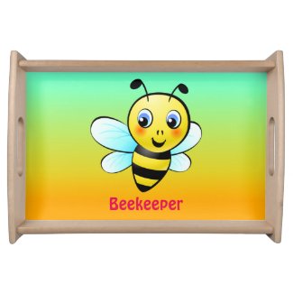 Customizable Bumblebee Serving Tray