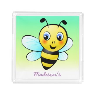 Customizable Bumblebee Serving Tray