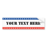 Customizable BumperSticker bumpersticker