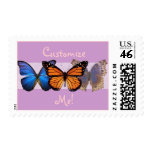 Customizable Butterfly Postage Stamps