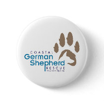 Customizable Button - Coastal German Shepherd
