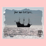 Customizable card postcards