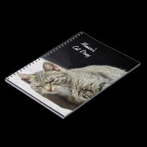 Customizable Cat Diary notebooks