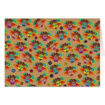 Customizable Catrina Sugar Skulls Card