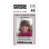 Customizable CdLS Postage Stamp