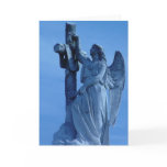 Customizable Cemetery Angel greeting card Customizable Cemetery Angel greeting card