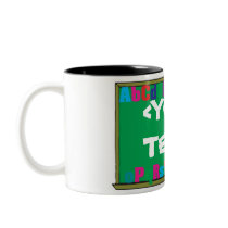 Customizable Chalkboard, <YOURTEXT> Mugs