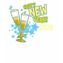 Customizable Champagne New Years t-shirts