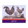 Customizable Chicken BBQ RSVP Response Card