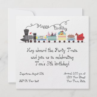 Customizable Child's Birthday Party Invitation invitation