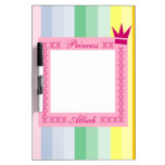 CUSTOMIZABLE CHILD'S DRY ERASE BOARD