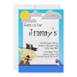 Customizable Child's Pirate Invitation
