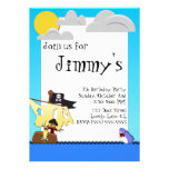 Customizable Child's Pirate Invitation