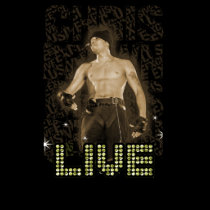CUSTOMIZABLE Chris Brown T-shirt - Live by chrisbrown CUSTOMIZABLE Chris Brown T-shirt - Live