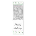 Customizable Christmas/Hanukkah Photo Bookmark business cards