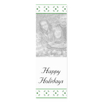 Customizable Christmas/Hanukkah Photo Bookmark business cards
