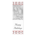 Customizable Christmas/Hanukkah Photo Bookmark business cards