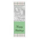 Customizable Christmas/Hanukkah Photo Bookmark business cards