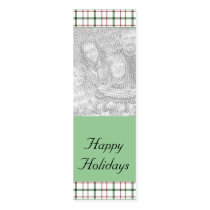 Customizable Christmas/Hanukkah Photo Bookmark business cards