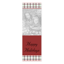 Customizable Christmas/Hanukkah Photo Bookmark business cards