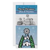 Customizable Christmas Photo Card photo cards