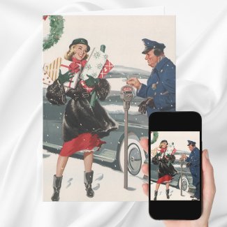 Customizable Christmas Shopping card