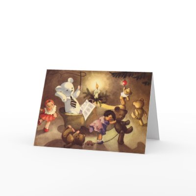 Customizable Christmas Toys Cards by ChristmasCafe