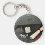 Customizable class of graduation keychain