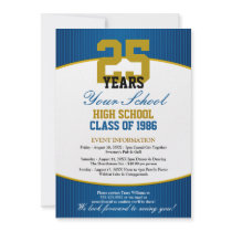 Customizable Class Reunion Invite