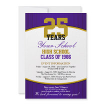 Customizable Class Reunion Personalized Announcement