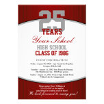 Customizable Class Reunion Personalized Invites