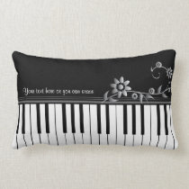 Customizable Classy Piano Pillow