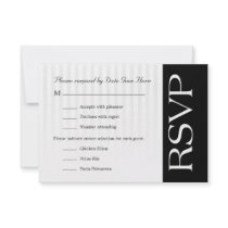 Customizable Classy RSVP Custom Invite