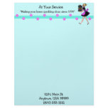 Customizable Cleaning Service Letterhead