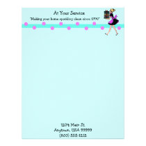 Customizable Cleaning Service Letterhead