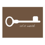Customizable Cool New Address Announcement Postcards