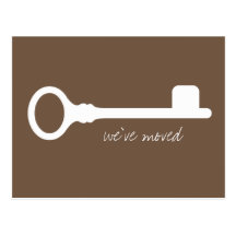 Customizable Cool New Address Announcement Postcards