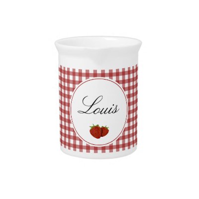 Strawberry Pitcher