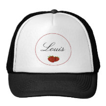 Customizable Cute Strawberry Trucker Hats