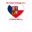 Customizable Czech T-shirt by ValentinesDayTshirts Customizable Czech T-shirt
