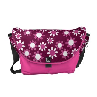 Customizable Daisies Courier Bags