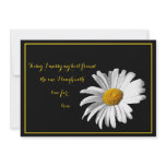 Customizable Daisy Wedding Invitation
