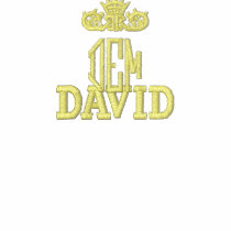 Customizable David embroidered shirts by malibuitalian Customizable David embroidered shirts