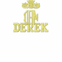 Customizable Derek embroidered shirts by malibuitalian Customizable Derek embroidered shirts